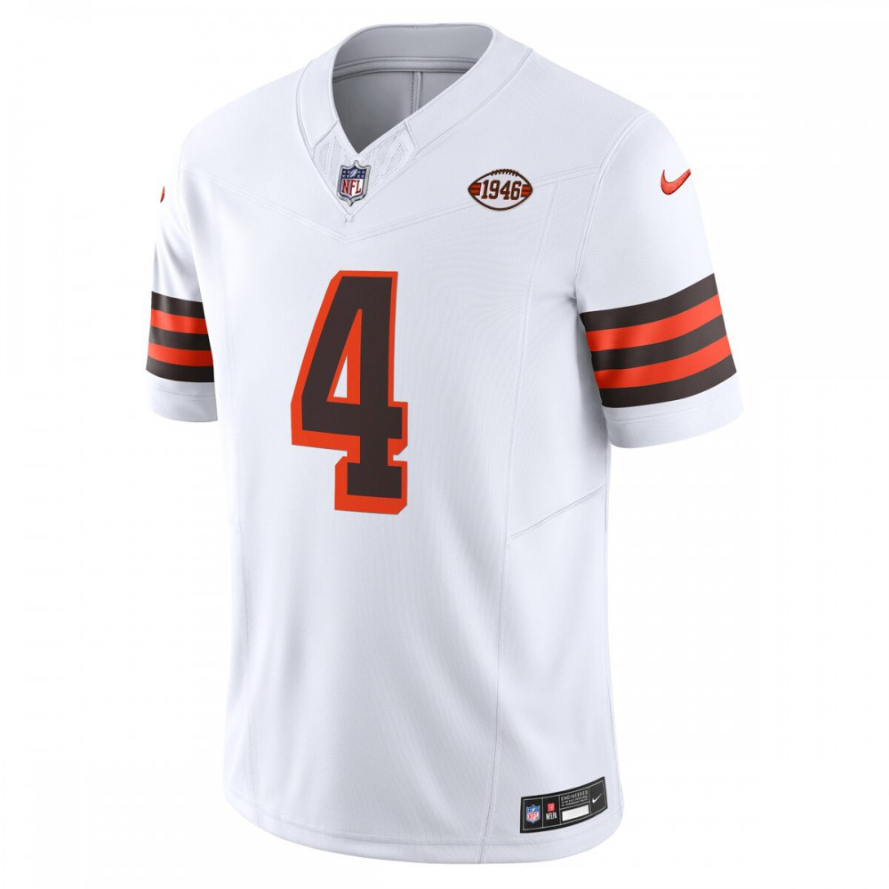 Deshaun Watson Cleveland Browns Nike Vapor F.U.S.E. Limited Jersey - White-GridironStore
